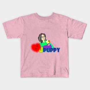 Love u puppy Kids T-Shirt